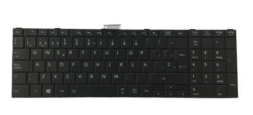 Teclado Toshiba C55 C55d C55t C50 C50d C50-a C50d-a C55-a Es