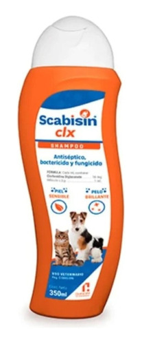 Shampoo Scabisin Clx 350 Ml Dermatitis Hongos Perro/gato