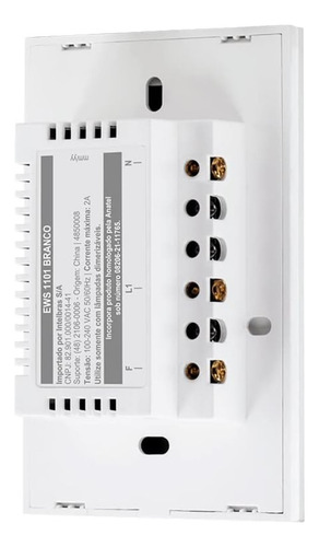 Interruptor Inteligente Dimmer Touch App Ews 1101 Intelbras