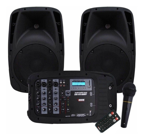 Sistema De Sonido Novik Evo 410 Handy Garantia / Abregoaudio