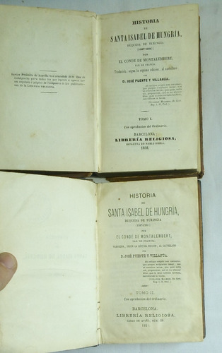 Historia De Santa Isabel De Hungria, Duquesa De Turingia- (Usado)