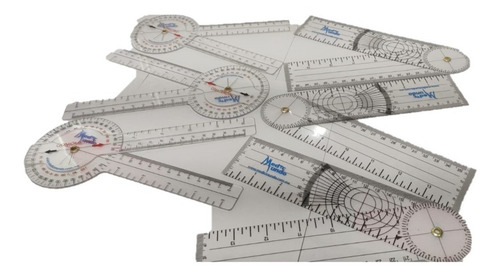 Kit Goniómetro Flexible Y Rígido 6 Pzas.
