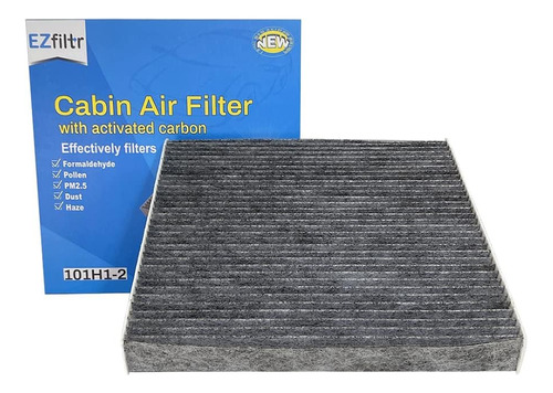 Ezfiltr (cf10134, Cp134) Cabin Air Filter With Activated Car