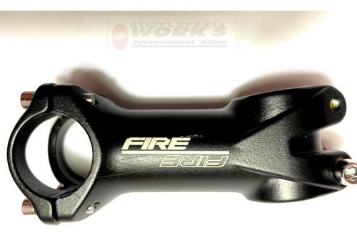 Stem  Ahead Bicicleta Fire-fire-90mm-31.8 Color Negro-works!