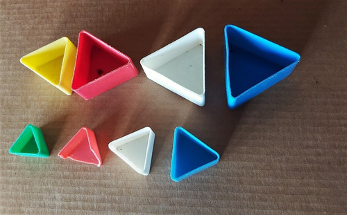 Juego De 8 Triángulos Encastrables En 1 Solo Ver Descripción
