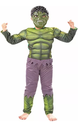 Disfraz De Hulk Para Niños