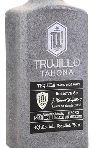 Pack De 12 Tequila Trujillo Tahona Blanco 750 Ml