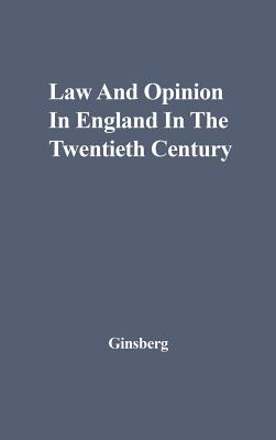 Libro Law And Opinion In England In The Twentieth Century...