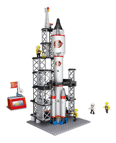 Bloques Cogo - Cohete Espacial - 309 Pzs - Tiraboschi