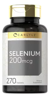 Carlyle Selenio 200 Mcg 270 Tabletas Sabor Sin Sabor