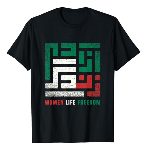 Playera Para Mujer Life Freedom Free Irán