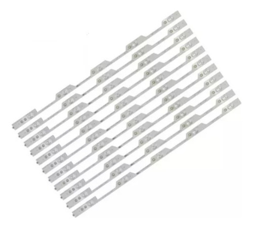 Kit 11 Tiras Leds Para Hisense 60du6070 Aluminio Reforzado!