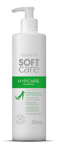 Shampoo Hypcare 500ml Soft Care Dermato Pele Sensivel