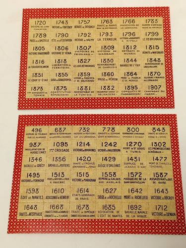 Loteria De La Historia De Francia (historie De France Loto) (Usado)