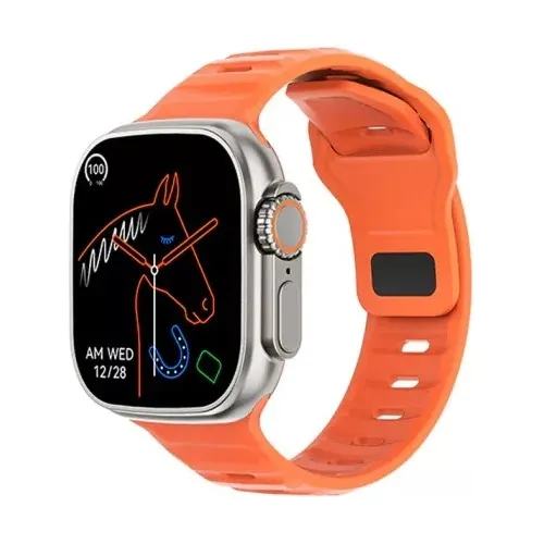 Smart watch orange hot sale