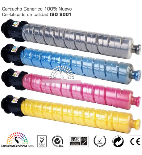 4 Toner Compatible Ricoh Mp C3504 Mp C3004ex Mp C3504ex