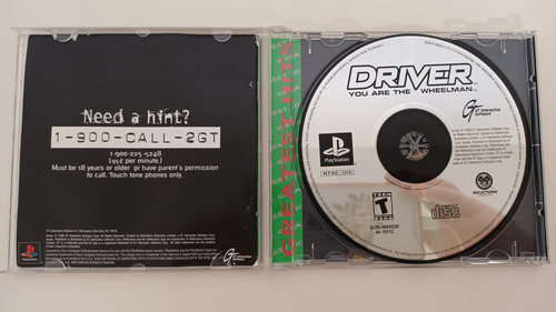 Driver: You Are The Wheelman - Original Ps1 (Usado)