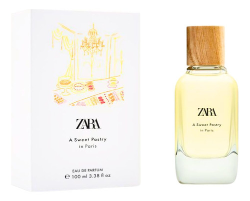 Perfume Zara. A Sweet Pastry In Paris. Edp 100ml. Para Mujer