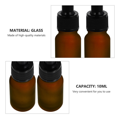 Botella Cuentagotas Simple Para Maquillaje Con Aceite Esenci