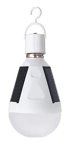 Bombillo Lampara Led 12w Solar Recargable Emergencia Camping