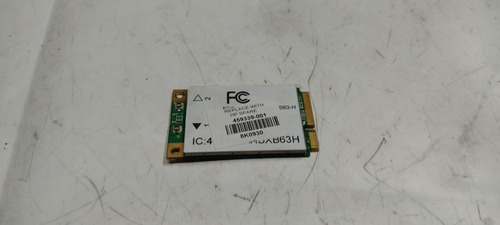 Placa Wifi Para Notebook Hp Compaq Presario Cq60 (Usado)