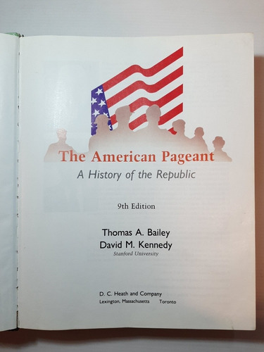 Libro The American Pageant Inglés Bailey Kennedy Ro 1503