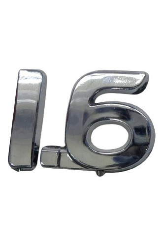 Insignia Emblema Numero 1.6 Logan/sandero 2013/ Tapa Baul