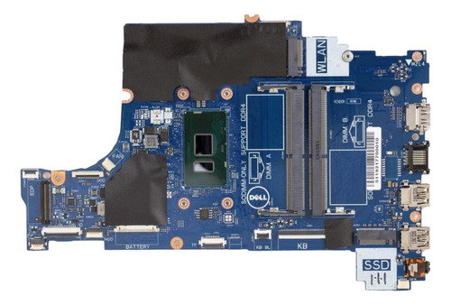 65w50 Motherboard Dell Inspiron 15 5570 Cpu I3-7130 Ddr4