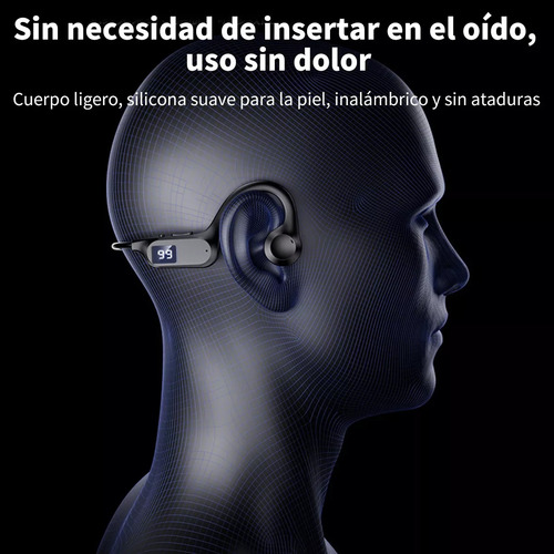 Audífonos Bluetooth Deportivo Conducción Ósea X7 Manos Libre