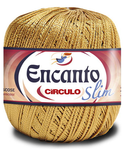 Fio Encanto Slim - Circulo - 128m - 100% Viscose - Crochê