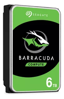 Disco Duro Interno Barracuda Seagate 3.5 6tb