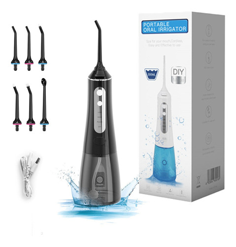 Irrigador Eléctrico Dental Oral Desinfec - mL a $78