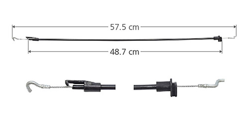 (1) Chicote Cerradura Tras Izq/der Pointer 06 Al 10