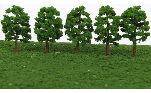 Rboles Modelo En Miniatura Verde