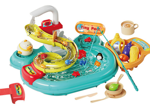 Agua Con Fregadero De Agua 2 En 1 Pretend Para Jugar En La C