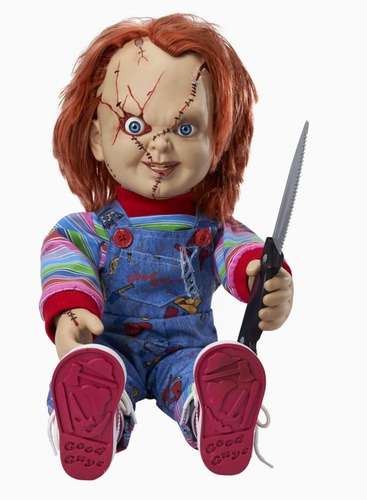 Muñeco Chucky 61cm Parlante Spirit Halloween Licencia Oficia