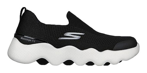 Tenis Mujer Skechers Go Walk Massage Fit - Negro 