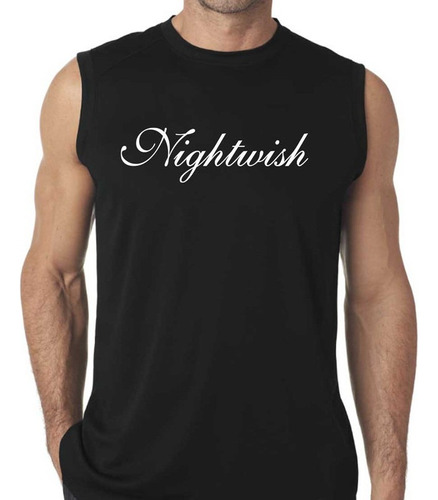 Remera Nightwish Musculosa 100% Algodón Calidad Premium