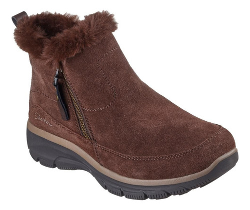 Botin Mujer Skechers Easy Going Cool Zipi Resistente Al Agua