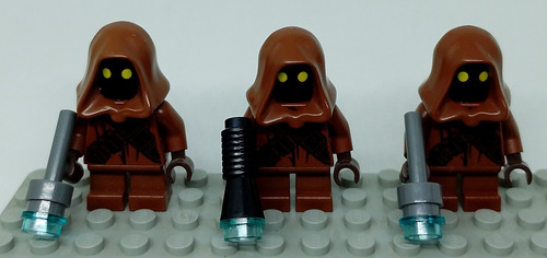 Lego Star Wars Lote Jawas Originales Del Set # 75059 (Usado)