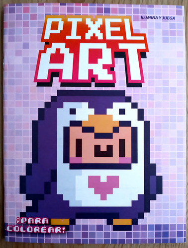 Pixel Art / Paquete Con 4 Libros Para Colorear Pixeles