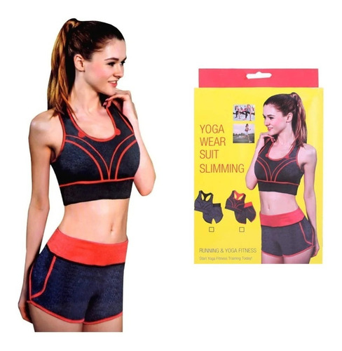  Short Conjunto Deportivo Femenino Ropa Fitness Yoga