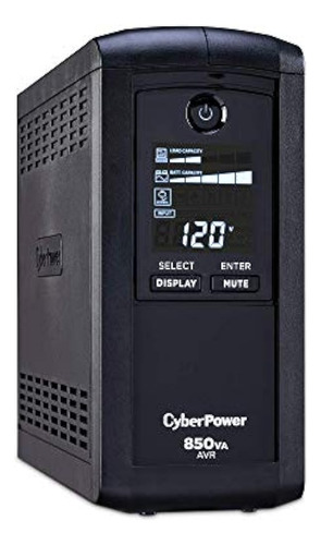 Cyberpower Cp850avrlcd Sistema Inteligente De Lcd Ups, 850va