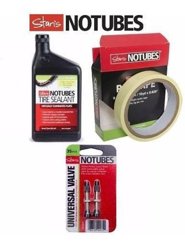 Kit Tubeless Stan's Notubes Aro 4mt 29 E 27,5 E 26 473ml