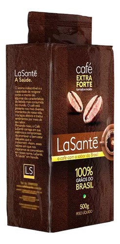 Café La Sante Extra Forte Torrado E Moído A Vácuo 500g