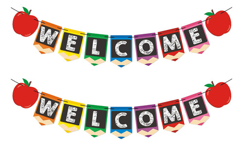 Banner De Papel De Boas-vindas, Diseño De Letras Para Decora
