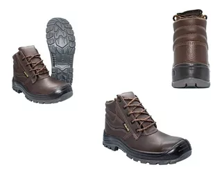  Botas Seguridad Industrial Steelpro Marron Unisex Norma Iso