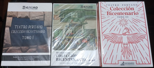 Teatro Peruano - Colección Bicentenario 3 Tomos