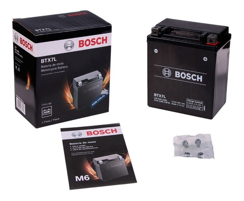 Bateria Honda Cb 190 Ytx7l-bs Bosch Btx7l 12v 6ah Oferta