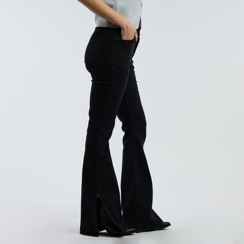 Jean Mujer Kevingston New Salma V Tiro Alto Negro